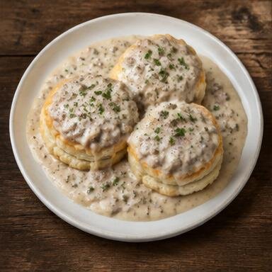 Biscuits & Sausage Gravy