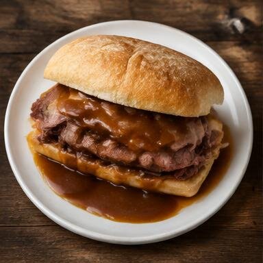 Hot Roast Beef Sandwich